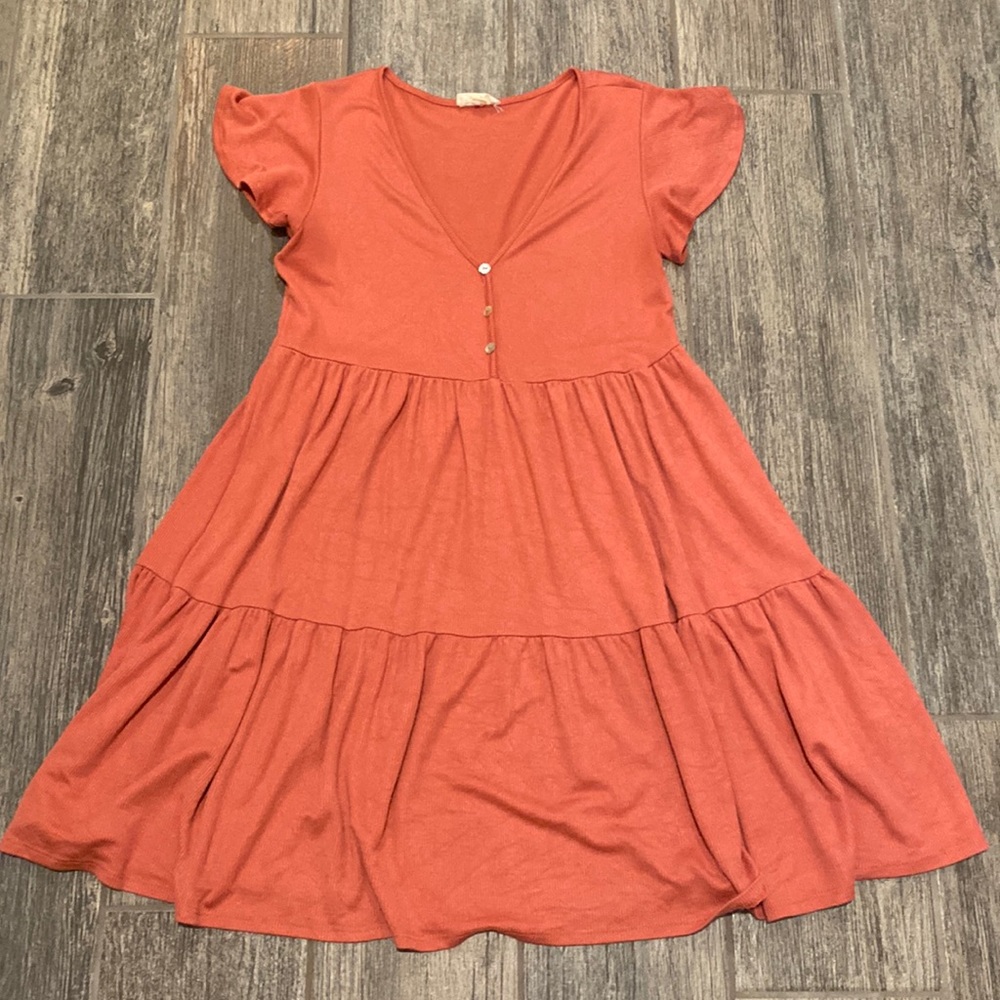 Coral Dress